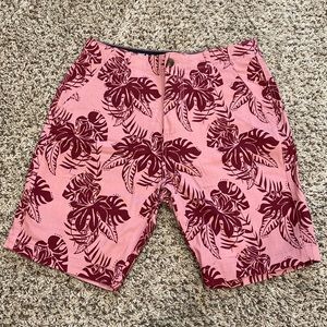 Plugg Flex tropical Hawaiian print shorts